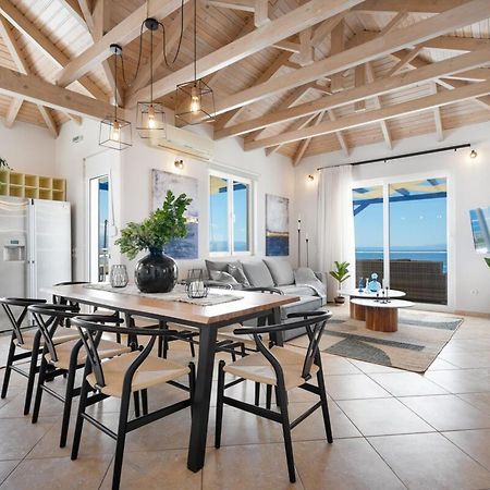 Chorafakia Villa Hemera Ocean View Private Heated Pool מראה חיצוני תמונה
