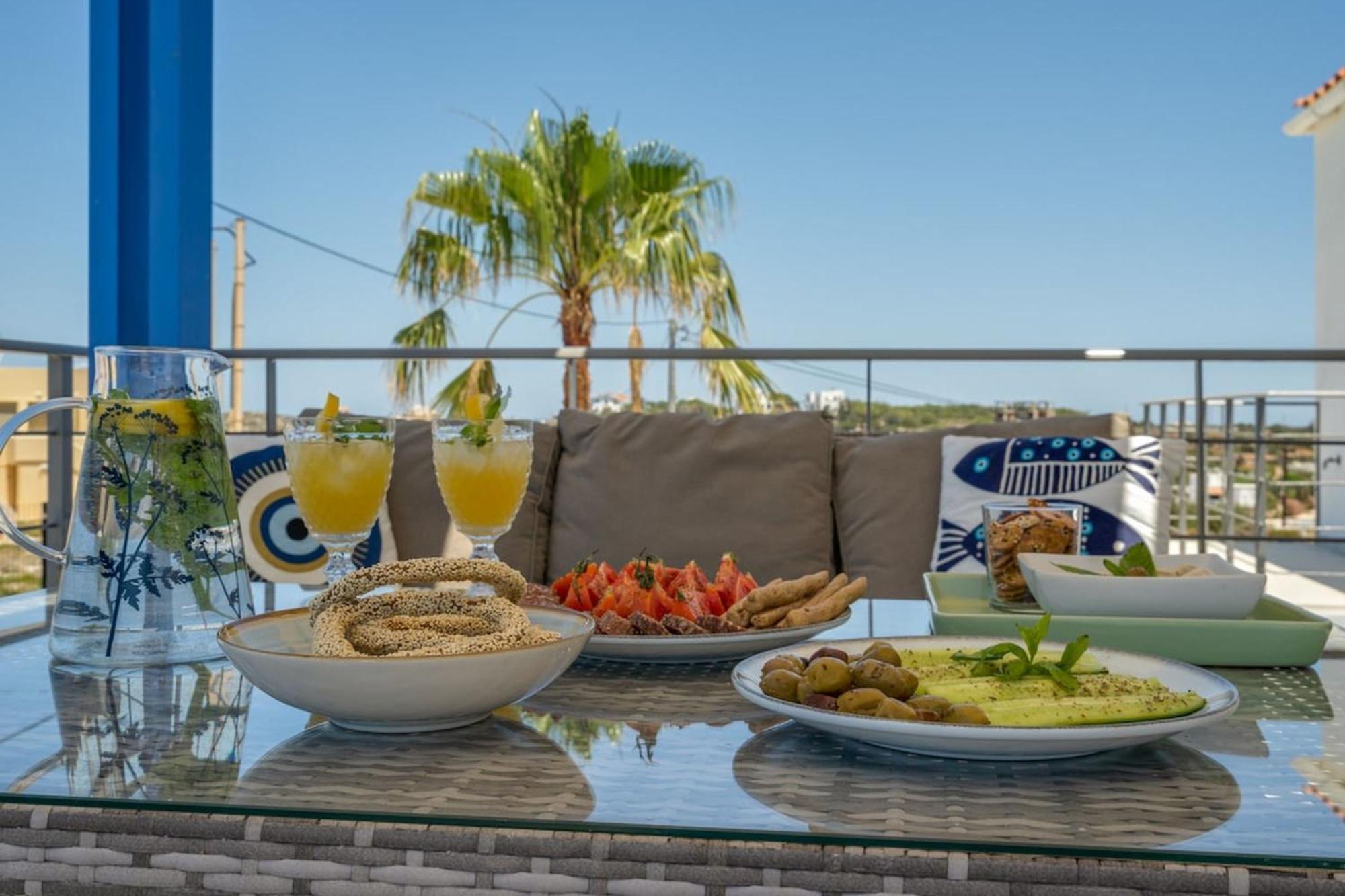 Chorafakia Villa Hemera Ocean View Private Heated Pool מראה חיצוני תמונה